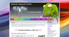 Desktop Screenshot of alevan.cz